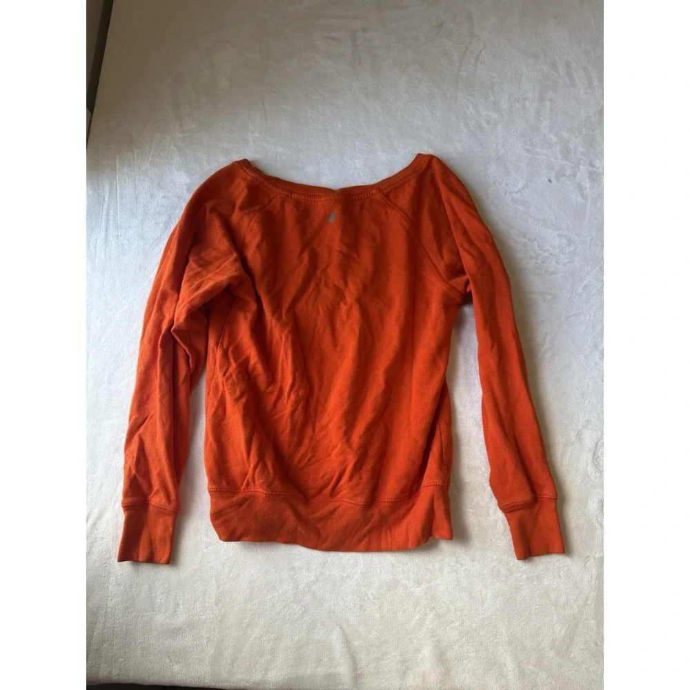 Russel Orange 'Illinois' Crewneck Sweatshirt Size‎ Small